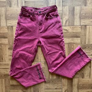 LAZY OAF X DARIA I HATE EVERYBODY JEANS *rare*